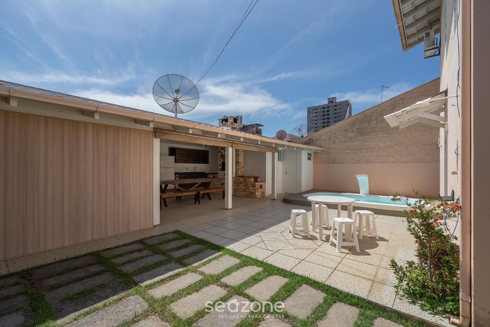 Bela Casa Com Piscina No Centro De Penha/Sc Bsl190 Villa เปงญา ภายนอก รูปภาพ