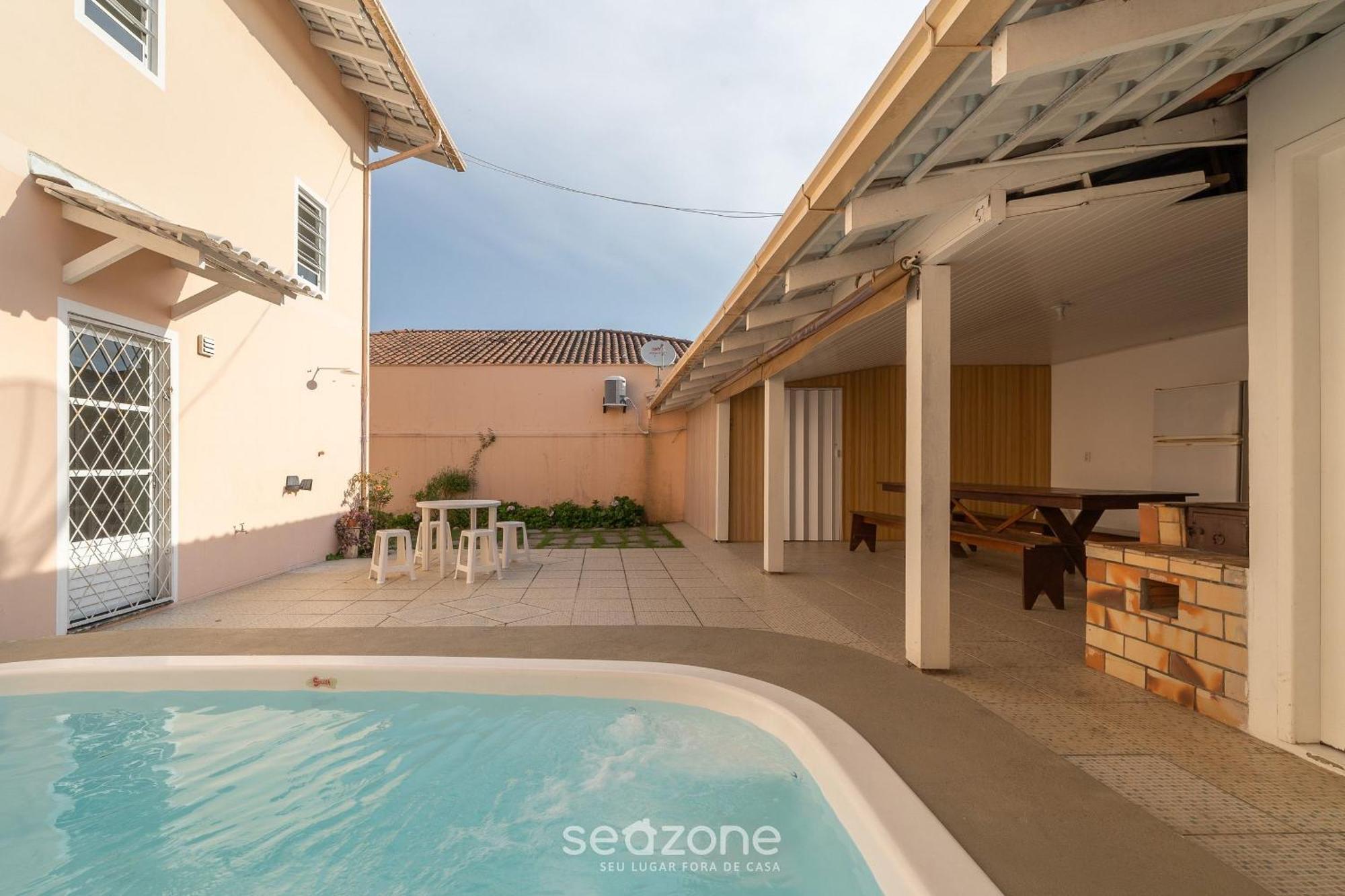 Bela Casa Com Piscina No Centro De Penha/Sc Bsl190 Villa เปงญา ภายนอก รูปภาพ