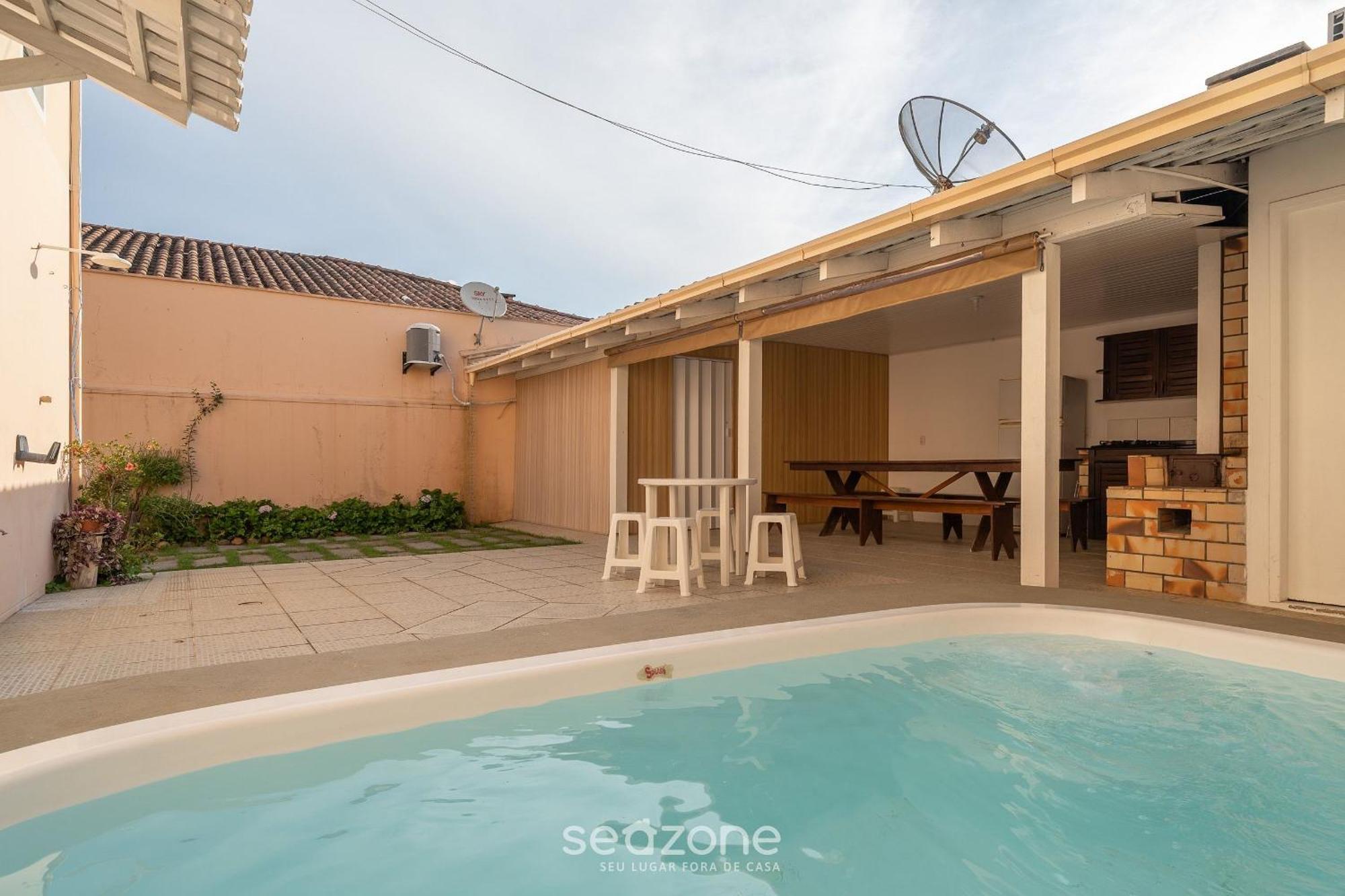 Bela Casa Com Piscina No Centro De Penha/Sc Bsl190 Villa เปงญา ภายนอก รูปภาพ