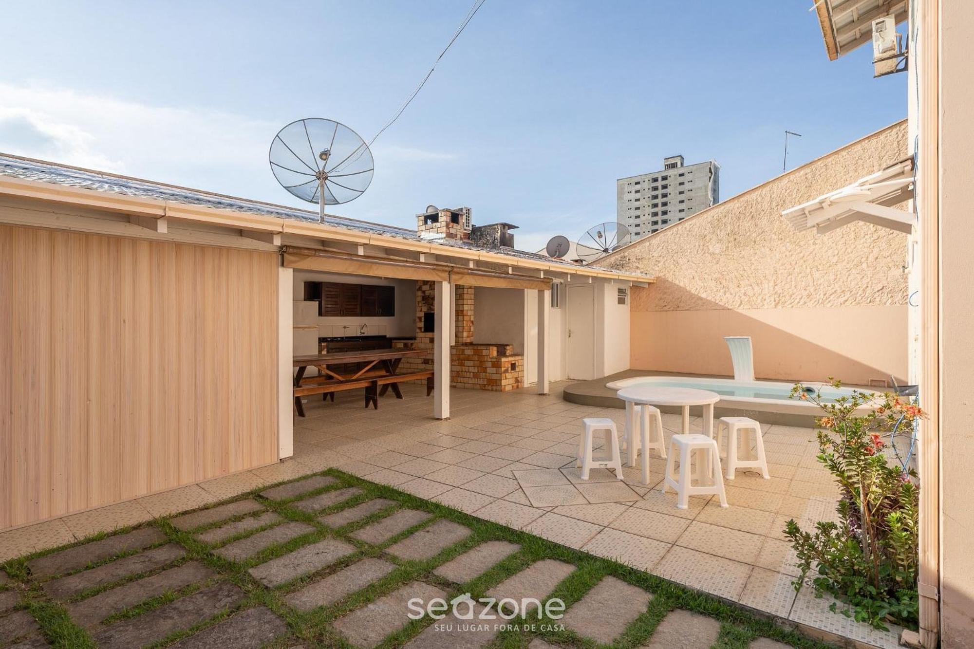 Bela Casa Com Piscina No Centro De Penha/Sc Bsl190 Villa เปงญา ภายนอก รูปภาพ