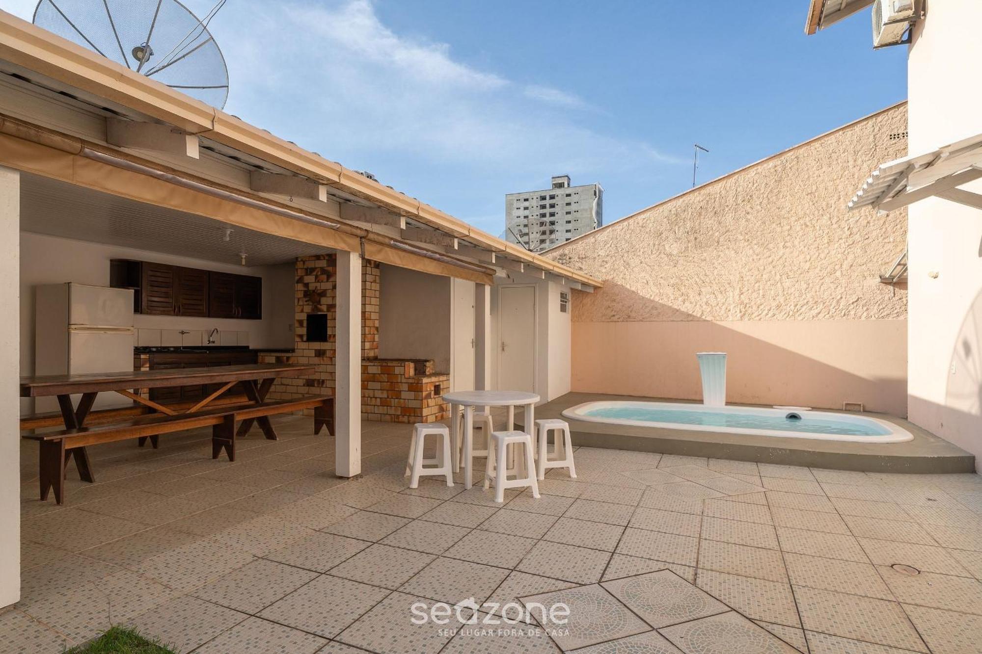 Bela Casa Com Piscina No Centro De Penha/Sc Bsl190 Villa เปงญา ภายนอก รูปภาพ
