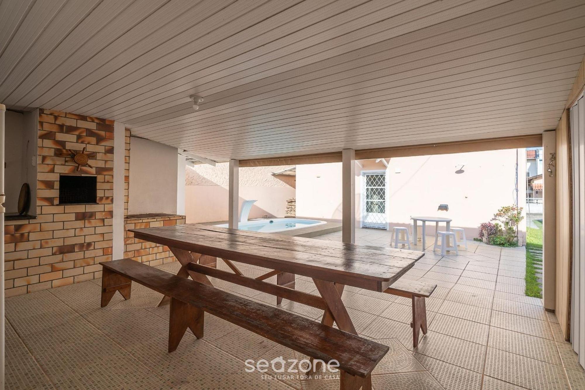 Bela Casa Com Piscina No Centro De Penha/Sc Bsl190 Villa เปงญา ภายนอก รูปภาพ